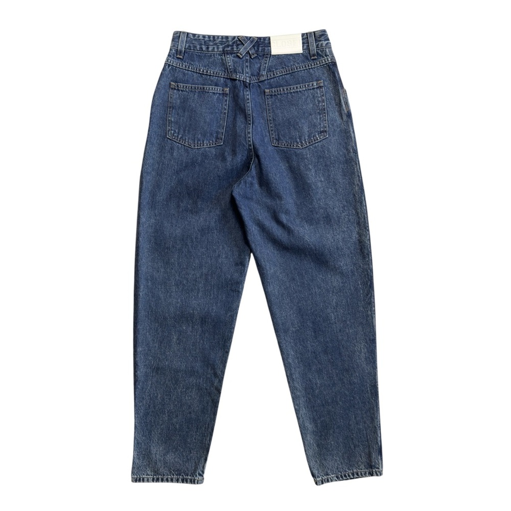Closed "Pearl" High Waisted Jeans in Dark Blue 26 - Picture 5 of 12